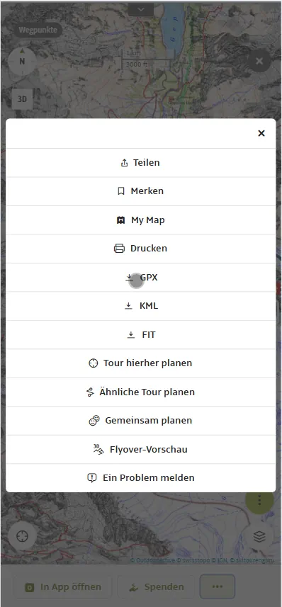 Télécharger GPX